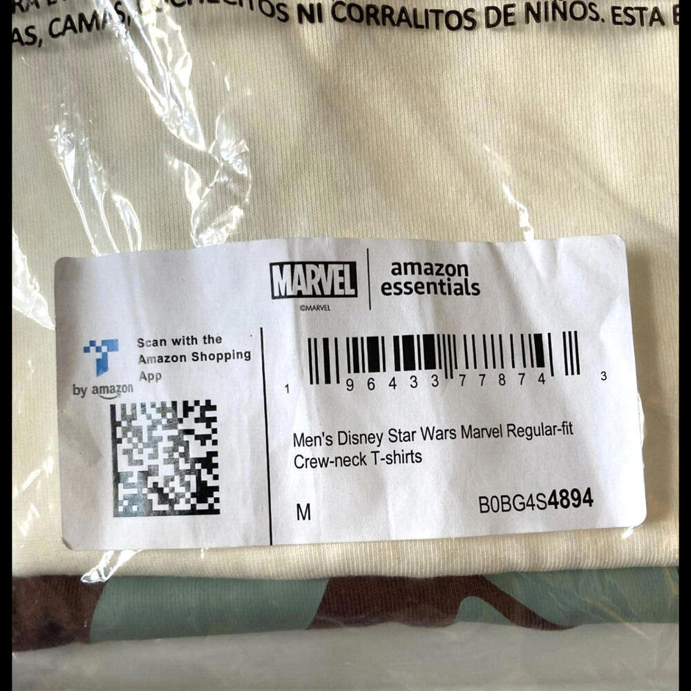 Spider-Man AVENGERS Men's Medium Marvel Crewneck T-Shirts Pack of 2 NEW *See Pic - Picture 3 of 7